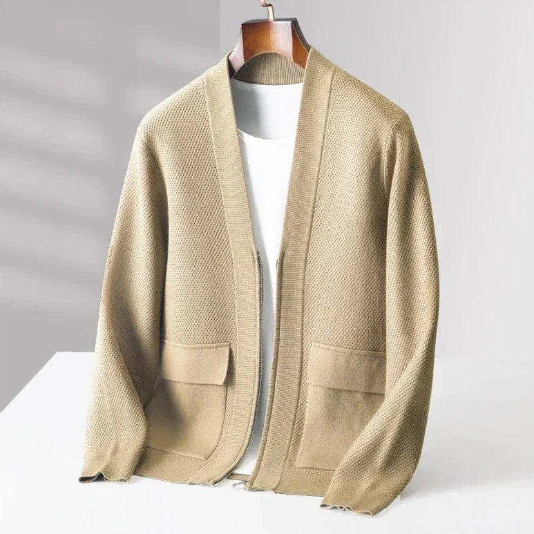 Rhodes Cashmere Knit - Cardigan CAAYWORLD MEN