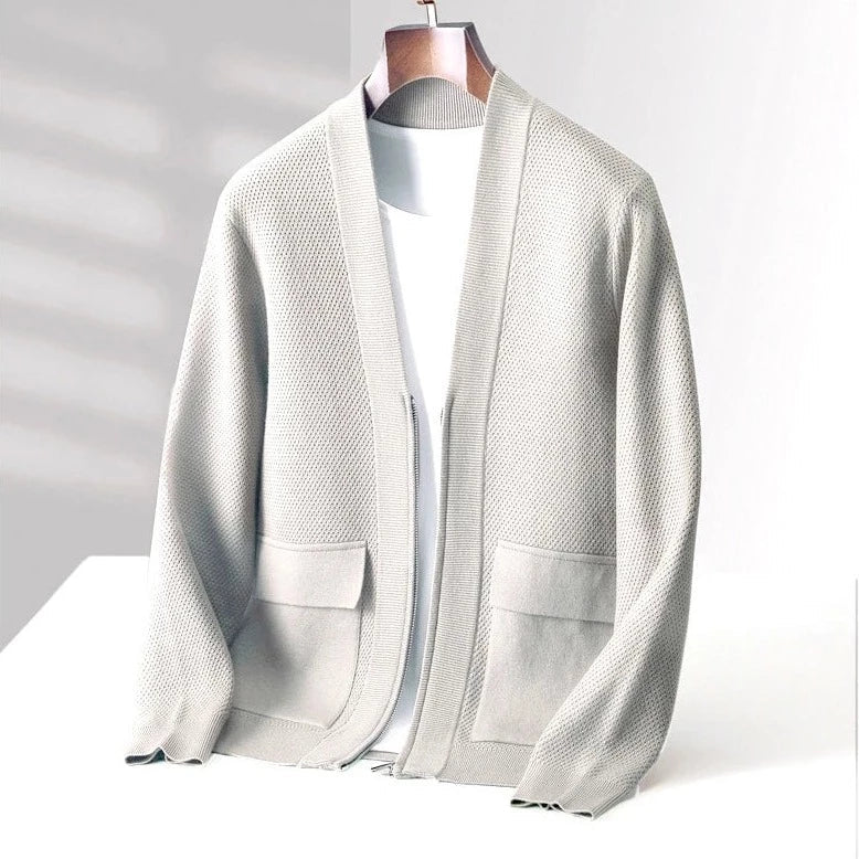 Rhodes Cashmere Knit - Cardigan CAAYWORLD MEN