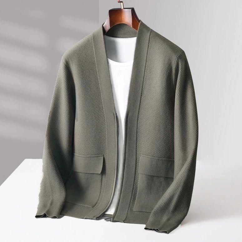 Rhodes Cashmere Knit - Cardigan CAAYWORLD MEN