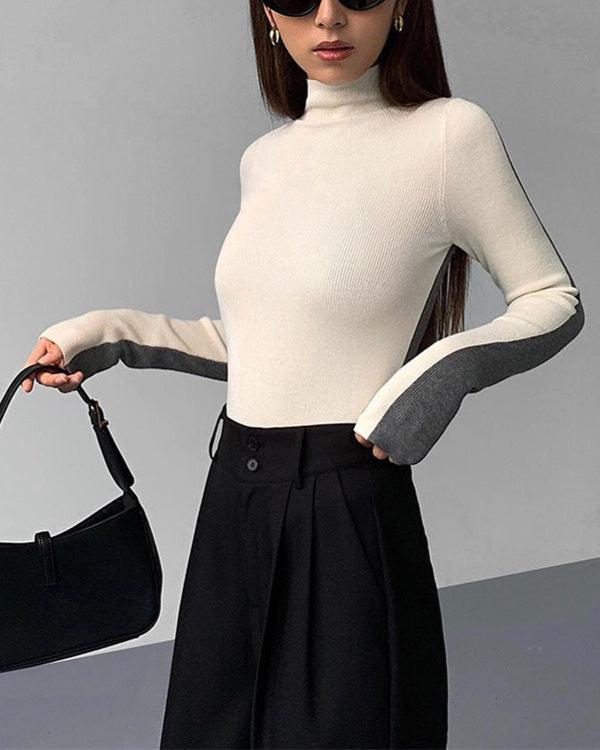 Ribbed Knit - Sweater CAAYWORLD