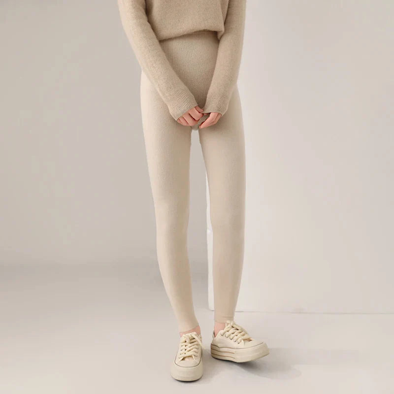 Ribbed Wool - Leggings CAAYWORLD