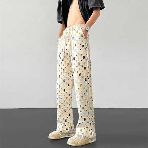 Ripped Patchwork - Pants CAAYWORLD MEN