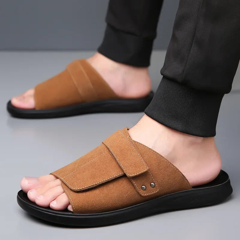 Rivaro Leather - Sandals CAAYWORLD MEN