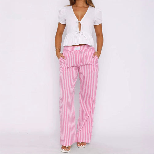 Riviera Striped - Trousers CAAYWORLD