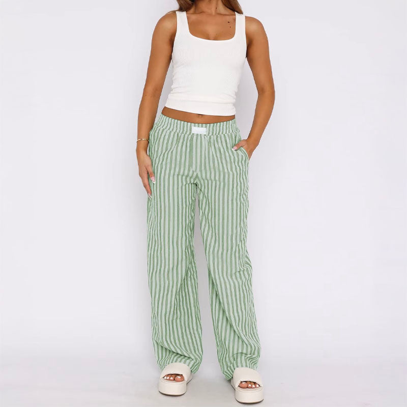 Riviera Striped - Trousers CAAYWORLD