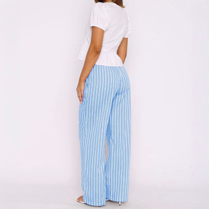 Riviera Striped - Trousers CAAYWORLD