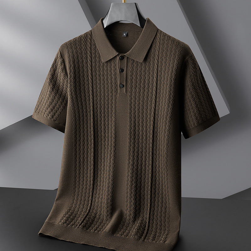Riviera Textured - Polo Shirt CAAYWORLD MEN