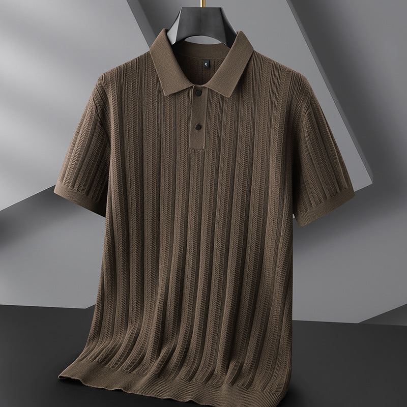 Riviera Textured - Polo Shirt CAAYWORLD MEN