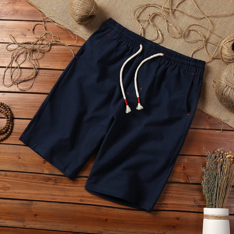Riviere Cotton Relaxed Fit - Shorts CAAYWORLD MEN