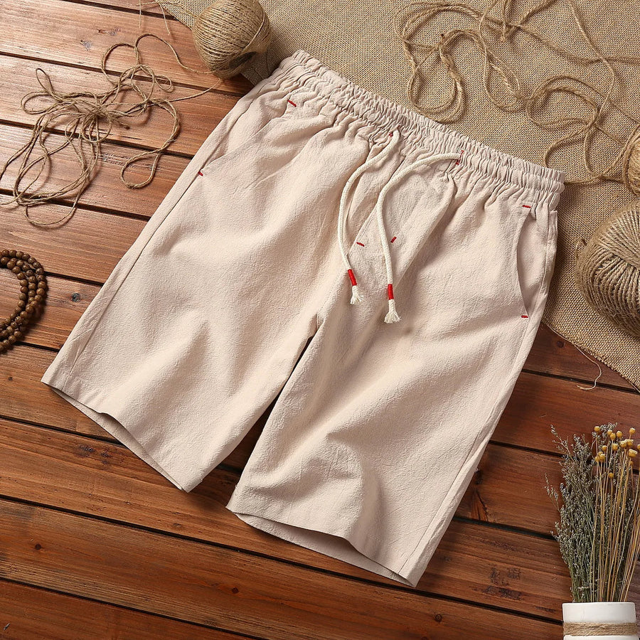 Riviere Cotton Relaxed Fit - Shorts CAAYWORLD MEN