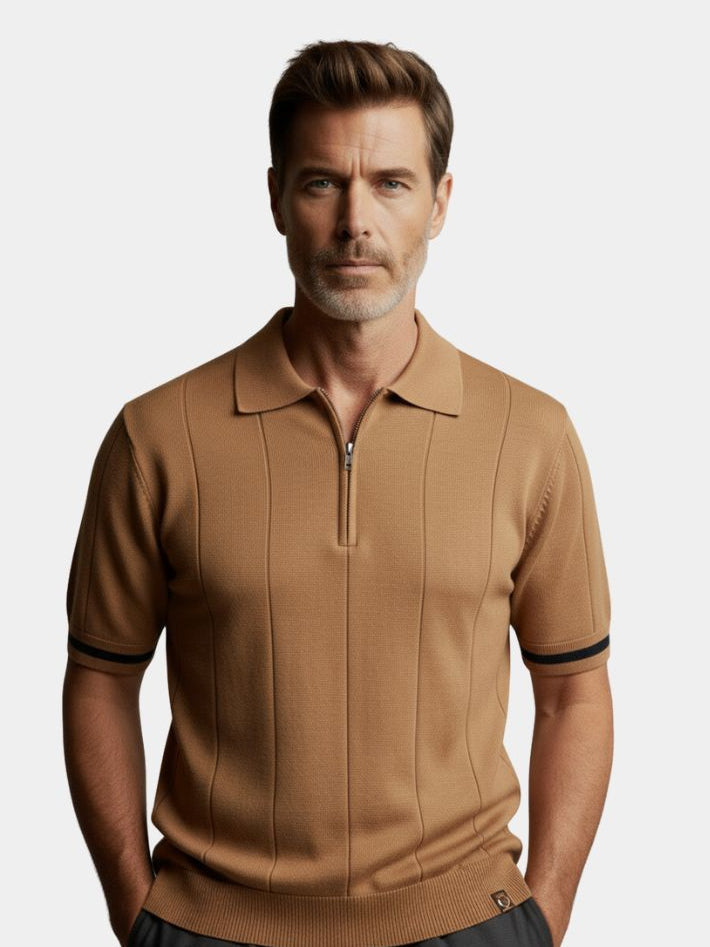 Royal Zip Polo – CAAYWORLD CAAYWORLD