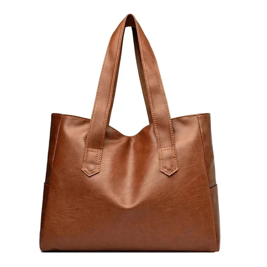 Susan™ | Luxury Minimalist Leather Shoulder Bag