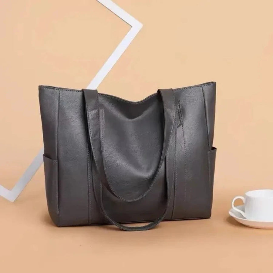 Susan™ | Luxury Minimalist Leather Shoulder Bag