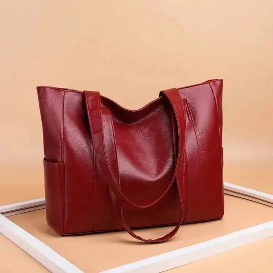 Susan™ | Luxury Minimalist Leather Shoulder Bag