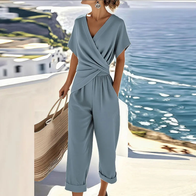Caroline™ Elegant Two-Piece Summer Set