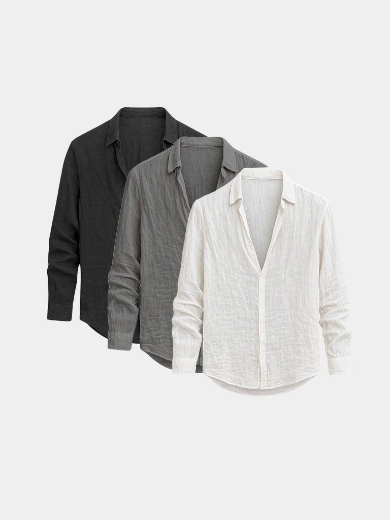[SPECIAL PACK] Linen Reverie Summer Shirt - CAAYWORLD CAAYWORLD