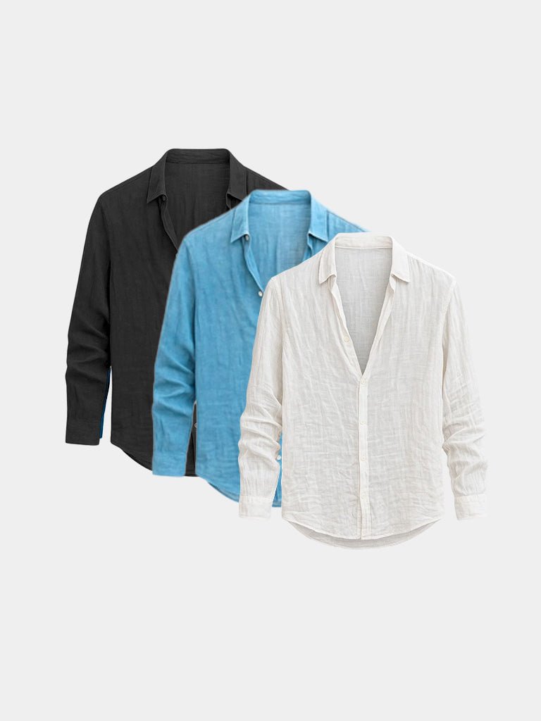 [SPECIAL PACK] Linen Reverie Summer Shirt - CAAYWORLD CAAYWORLD