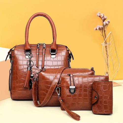 Aveline™ | 4-Piece Leather Bag Set