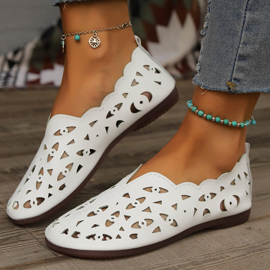 Sage Leather Comfort - Flats CAAYWORLD WOMEN