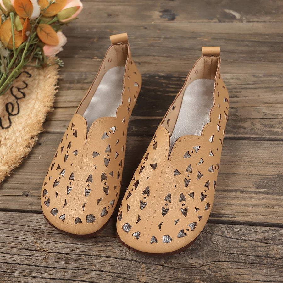 Sage Leather Comfort - Flats CAAYWORLD WOMEN
