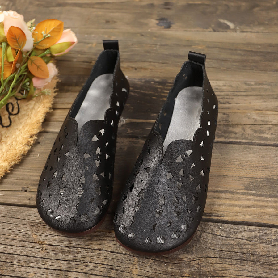 Sage Leather Comfort - Flats CAAYWORLD WOMEN