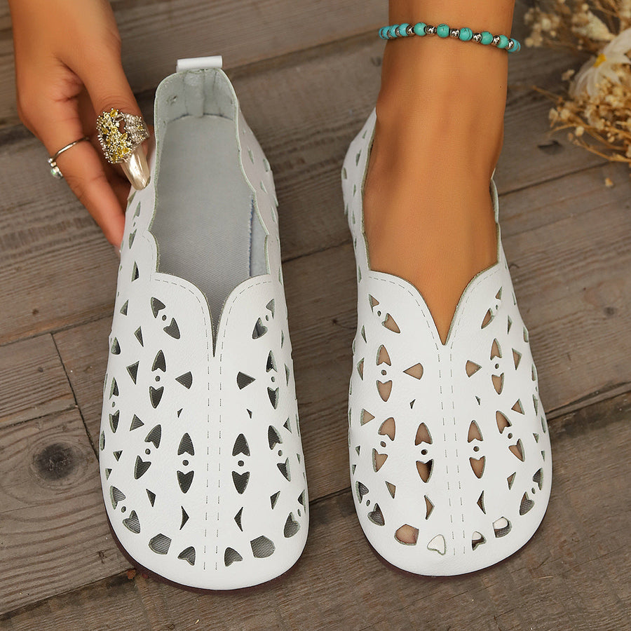 Sage Leather Comfort - Flats CAAYWORLD WOMEN