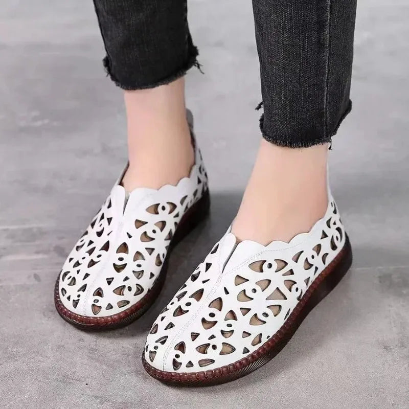 Sage Leather Comfort - Flats CAAYWORLD WOMEN