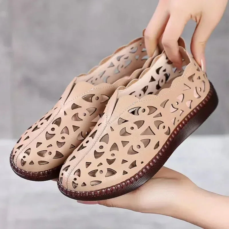 Sage Leather Comfort - Flats CAAYWORLD WOMEN