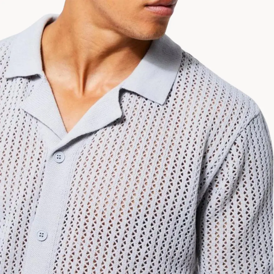 Sahara Mesh Full Placket - Polo CAAYWORLD