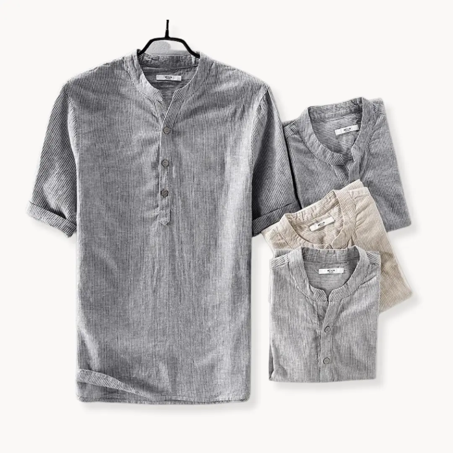 Sail Stripe Linen - Shirt CAAYWORLD