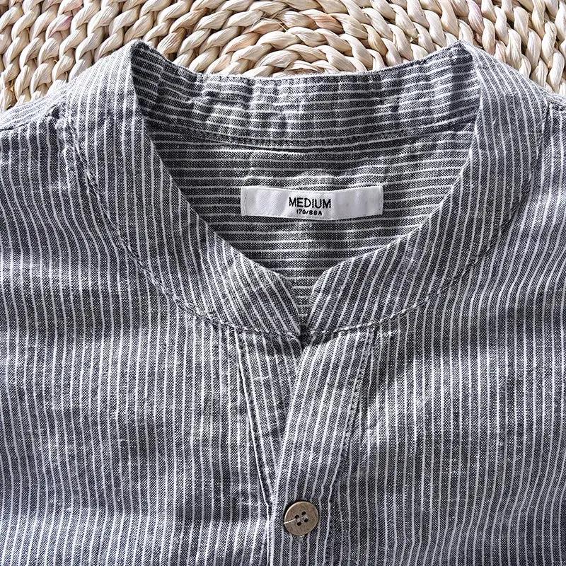 Sail Stripe Linen - Shirt CAAYWORLD