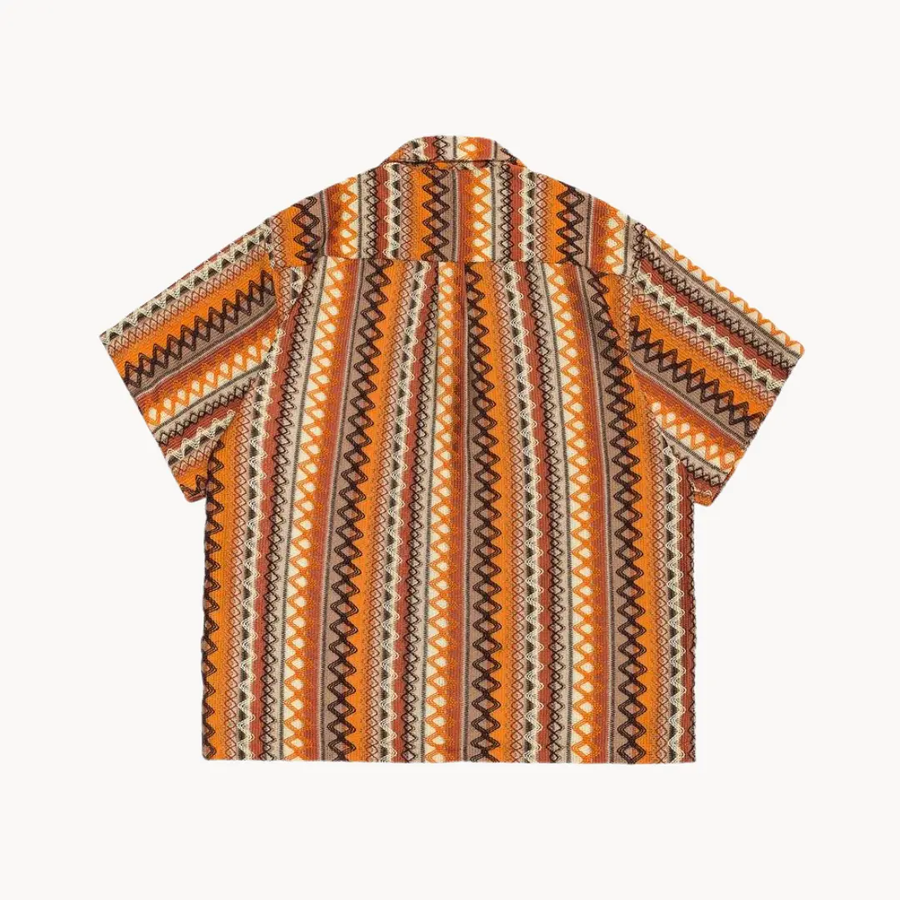 Santeria Print Camp Collar - Shirt CAAYWORLD