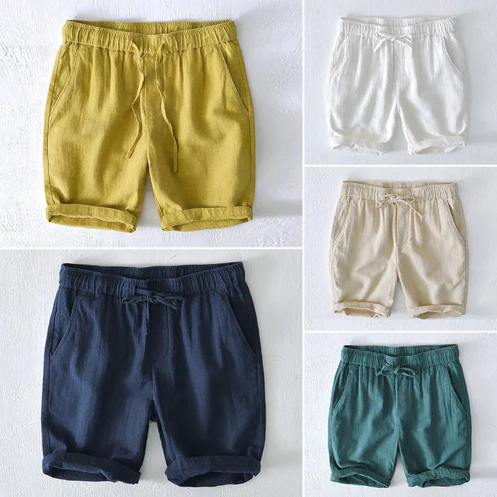 Santorini Lightweight Linen - Shorts CAAYWORLD MEN