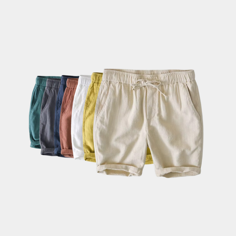 Santorini Lightweight Linen - Shorts CAAYWORLD MEN
