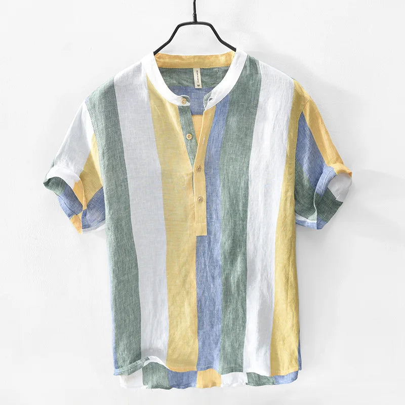 Santorini Linen - Shirt CAAYWORLD