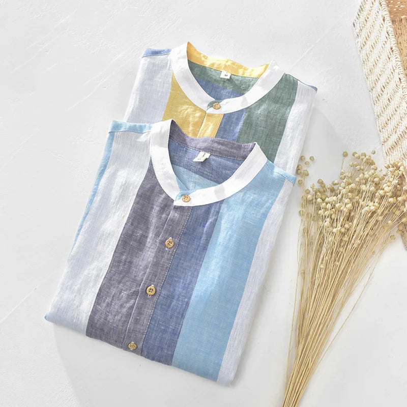 Santorini Linen - Shirt CAAYWORLD