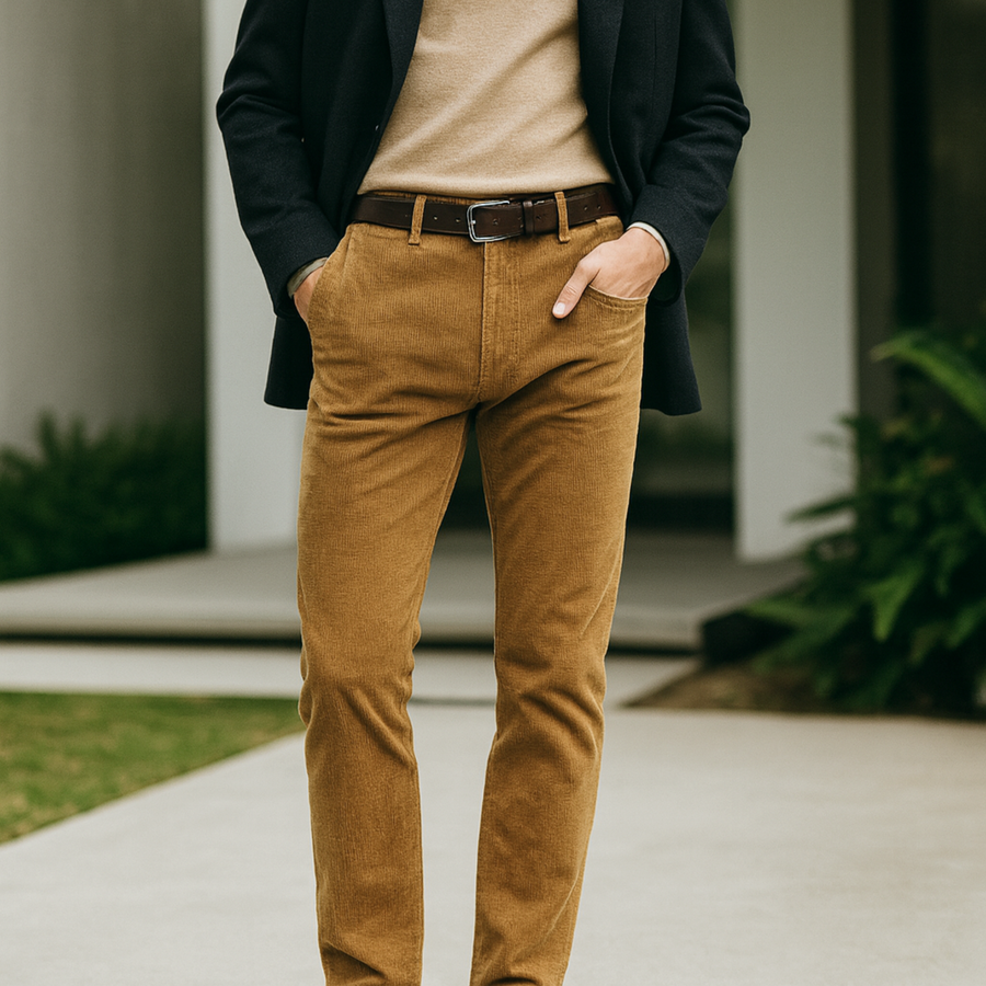 Sanz - Cord Dress Pants CAAYWORLD MEN
