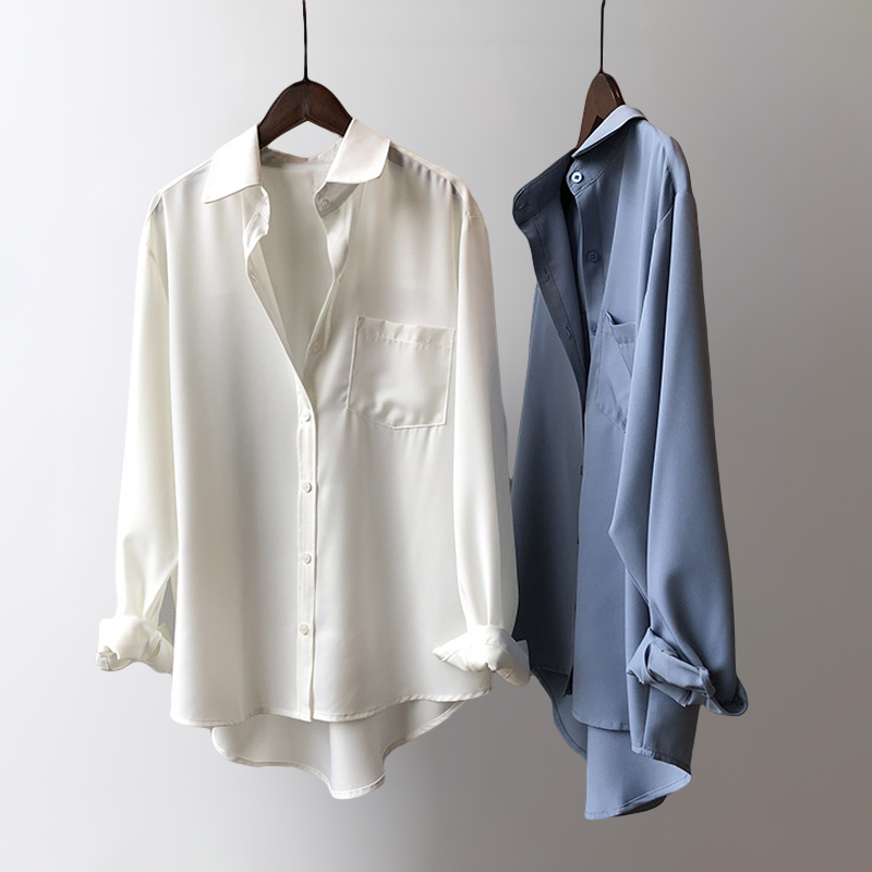 Satin - Blouse CAAYWORLD