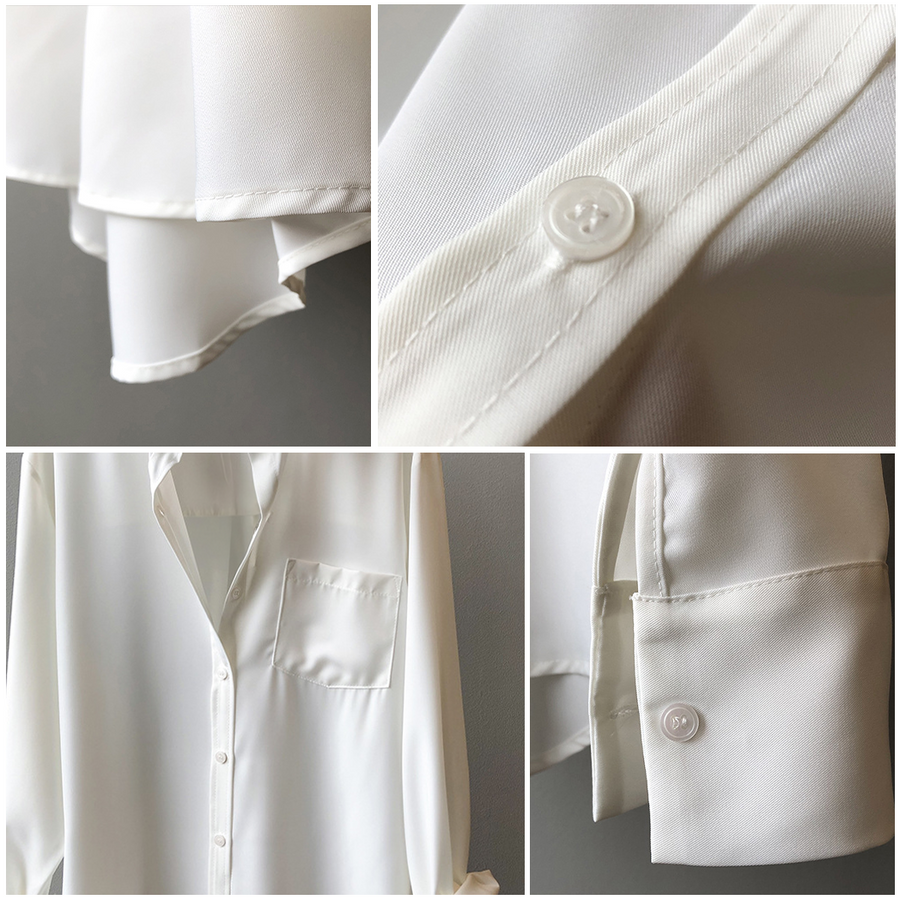 Satin - Blouse CAAYWORLD