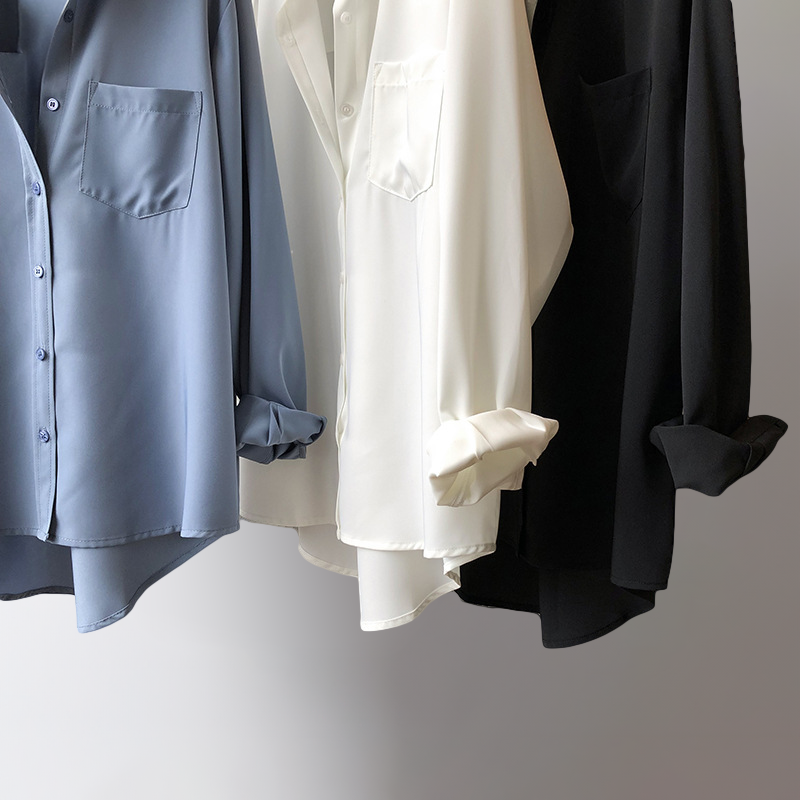 Satin - Blouse CAAYWORLD