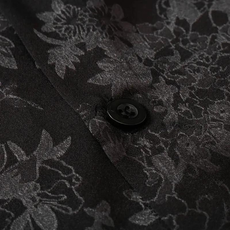 Satin Button-Down - Shirt CAAYWORLD