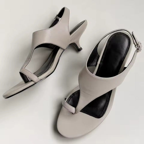 Savannah Leather Slingback - Heels CAAYWORLD WOMEN