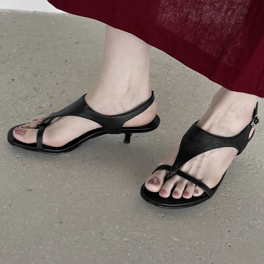 Savannah Leather Slingback - Heels CAAYWORLD WOMEN