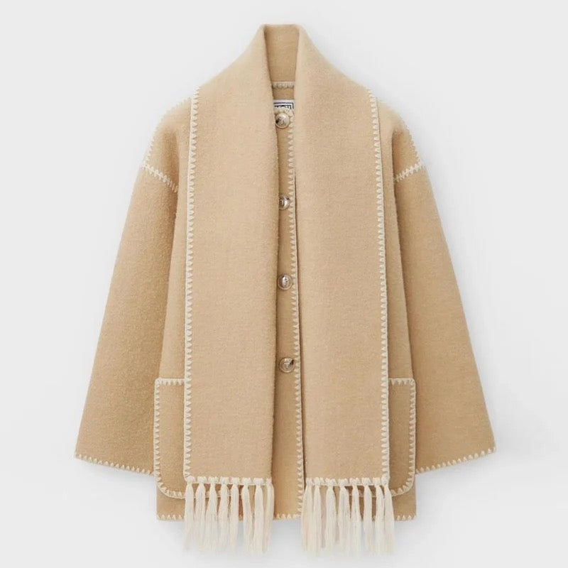 Scarf Collar - Coat CAAYWORLD