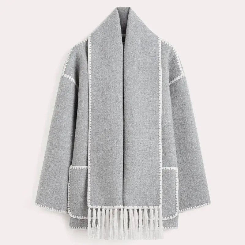 Scarf Collar - Coat CAAYWORLD