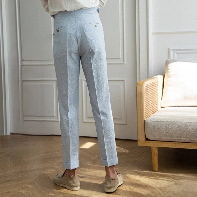 Seersucker Ghurkha - Pants CAAYWORLD MEN