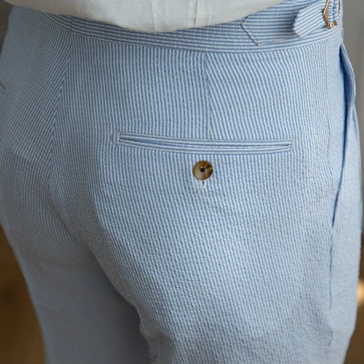 Seersucker Ghurkha - Pants CAAYWORLD MEN