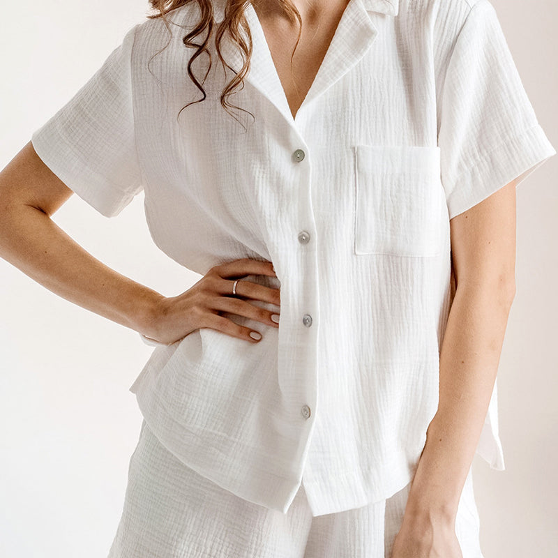 Serene Linen - Pajama Set CAAYWORLD