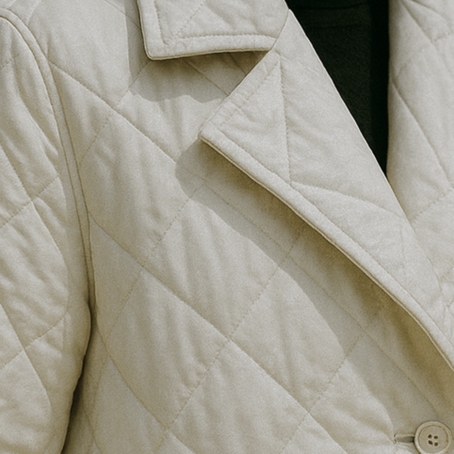 Shanaia - Quilted Coat with Leopard Lining CAAYWORLD WOMEN