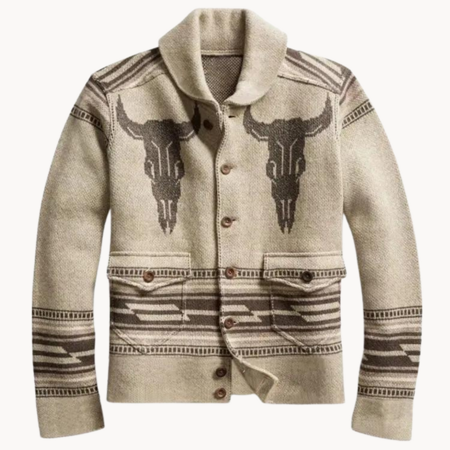 Shawl Collar Knit - Cardigan CAAYWORLD MEN